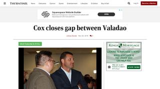 
                            10. Cox closes gap between Valadao | Local | hanfordsentinel.com