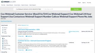 
                            10. Cox Webmail Customer Service 18oo251o724 Cox Webmail ...