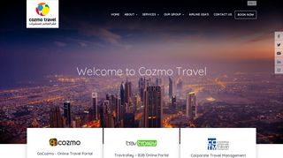 
                            3. Cozmo Travel | Leading Travel Agency in UAE | Flights | UAE Visa