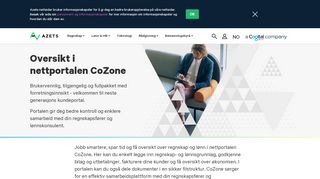 
                            3. CoZone | Kundeportal hos Azets | regnskap | rapportering | lønn ...