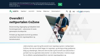 
                            7. CoZone | Kundeportal hos Azets | regnskap | rapportering | lønn ...