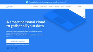 
                            11. Cozy Cloud - A Personal Cloud to gather all your data