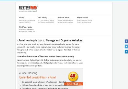 
                            2. cPanel Hosting | cPanel Web Hosting with Linux - ...