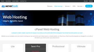 
                            7. cPanel Linux Shared Hosting - Powered by Litespeed - ...