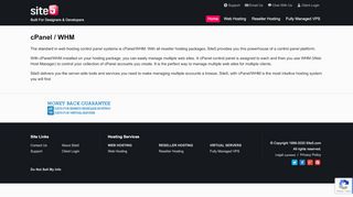 
                            13. cPanel / WHM - Site5