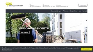 
                            2. cpc baulogistik GmbH - Wir bewegen Baustellen