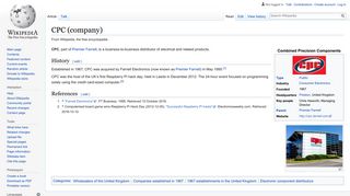 
                            7. CPC (company) - Wikipedia