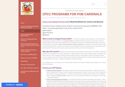 
                            6. CPCC - Career Development Coordinator