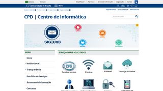 
                            7. CPD - Centro de Informática - Falha Login Webmail - CPD-UnB