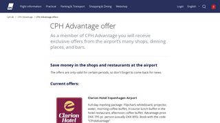 
                            5. CPH Advantage offers