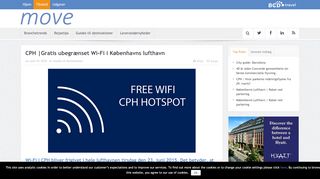 
                            12. CPH |Gratis ubegrænset Wi-Fi i Københavns lufthavn | BCD Travel ...