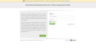 
                            9. CPPS NU Online Assessment Center - Login