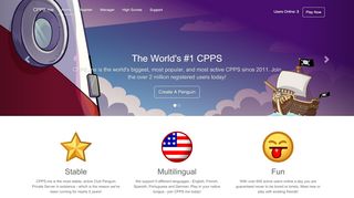 
                            9. CPPS.me - World's #1 Club Penguin Private Server