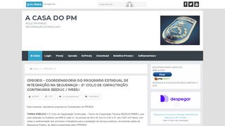 
                            5. CPROEIS – COORDENADORIA DO PROGRAMA ESTADUAL DE ...