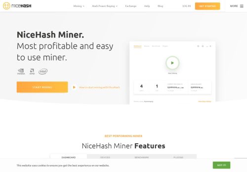 
                            6. CPU and GPU mining on NiceHash