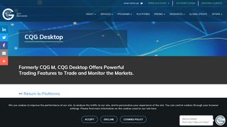 
                            8. CQG Desktop - GFF Brokers