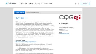 
                            12. CQG, Inc. - CME Group
