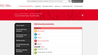 
                            11. CQUniversity Australia - QTAC