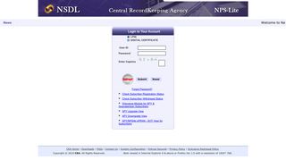 
                            8. CRA - npslite-nsdl.com