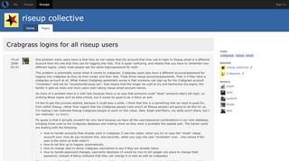 
                            8. Crabgrass logins for all riseup users - riseup collective - groups ...