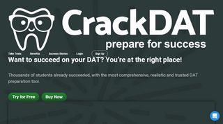 
                            2. Crack DAT: DAT Practice Tests & Dental Admission Test Preparation