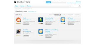 
                            5. CrackBerry.com - BlackBerry World