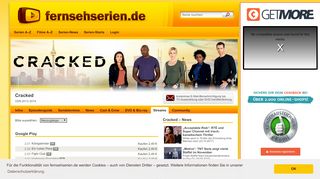 
                            8. Cracked Streams (maxdome) – fernsehserien.de