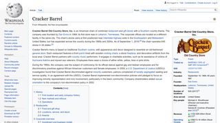 
                            11. Cracker Barrel - Wikipedia