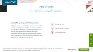 
                            13. Craft CMS specialist Nederland | internetbureau WHITE