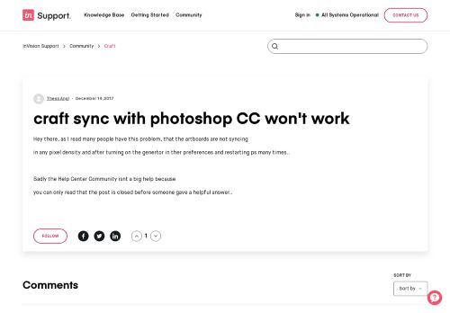 
                            10. craft sync with photoshop CC won't work – InVision Support