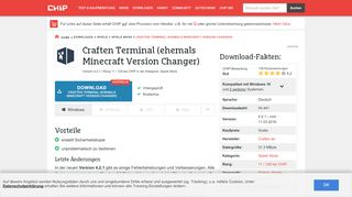 
                            7. Craften Terminal (ehemals Minecraft Version Changer) - Download ...