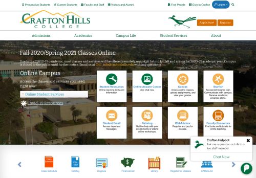 
                            12. Crafton Hills College