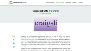 
                            10. Craigslist SMS Phishing | AdaptiveMobile