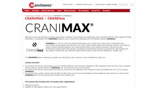 
                            12. craniMAX - Manitowoc Cranes