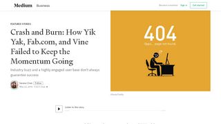 
                            13. Crash and Burn: How Yik Yak, Fab.com, and Vine Failed to Keep the ...