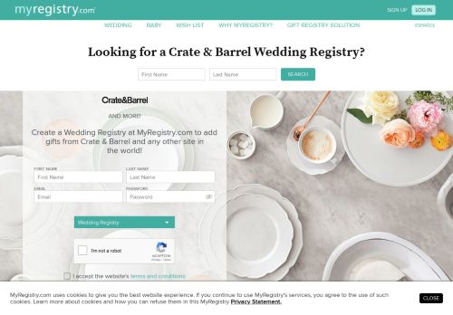 
                            10. Crate+Barrel Wedding Registry | MyRegistry.com