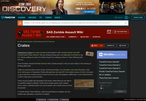 
                            11. Crates | SAS Zombie Assault Wiki | FANDOM powered by Wikia