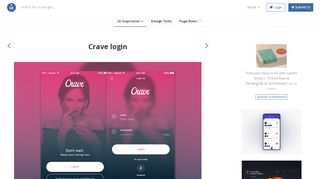 
                            7. Crave login - UI Movement