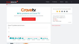 
                            13. Crave TV down? Current problems and outages | Canadianoutages