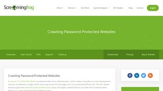 
                            5. Crawling Password Protected Websites | Screaming Frog