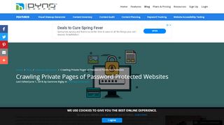 
                            1. Crawling Private Pages of Password Protected Websites