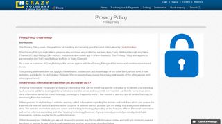 
                            5. Crazy Holidays :: Privacy Policy