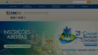 
                            7. CRCSC - Conselho Regional de Contabilidade de Santa Catarina