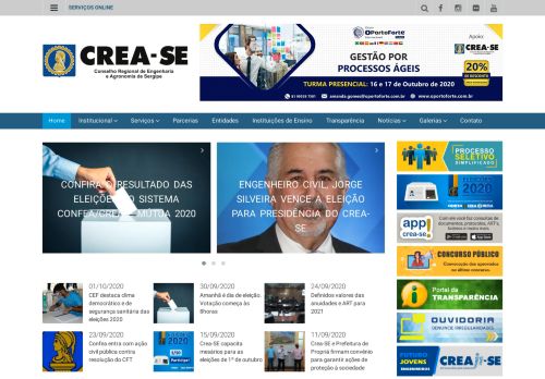 
                            10. Crea-SE – Conselho Regional de Engenharia e Agronomia de Sergipe