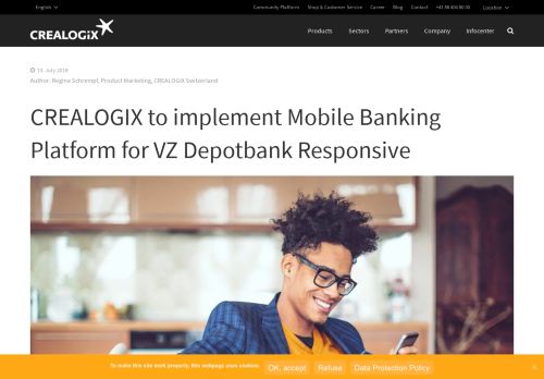 
                            6. CREALOGIX to implement Mobile Banking Platform for VZ Depotbank ...