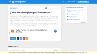 
                            8. ¿Crear formulario php mysql dreamweaver? - Dreamweaver ...