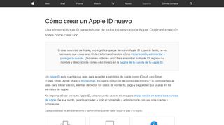 
                            7. Crear un Apple ID - Soporte técnico de Apple - Apple Support