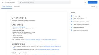 
                            7. Crear un blog - Ayuda de Blogger - Google Support