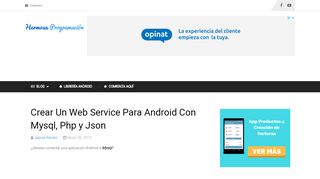 
                            5. Crear Un Web Service Para Android Con Mysql, Php y Json