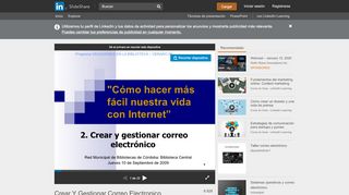 
                            11. Crear Y Gestionar Correo Electronico - Slideshare